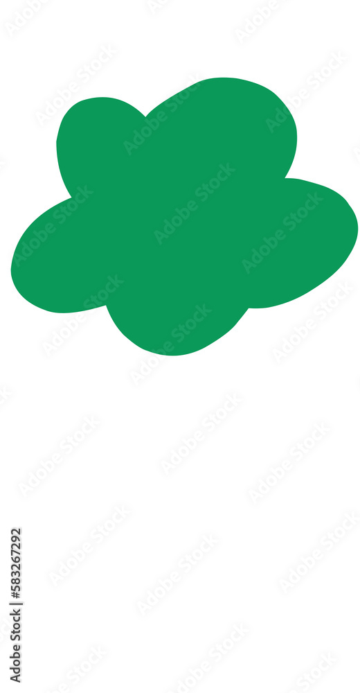 Fototapeta premium background with cloud shape