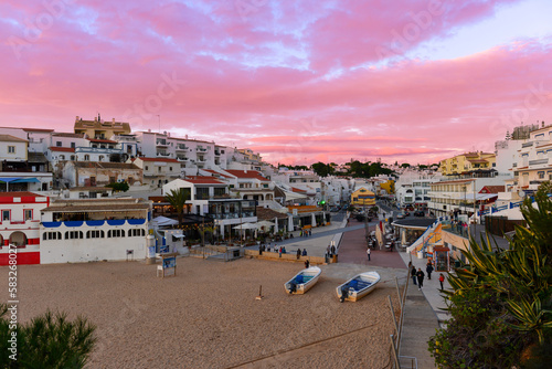 Obraz na płótnie Carvoeiro, Lagoa (Algarve, Portugal) w salonie