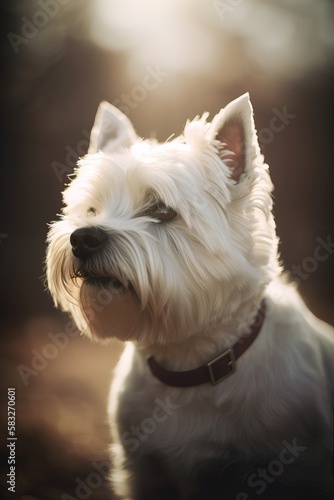 West Highland White Terrier Portrait  © Enea