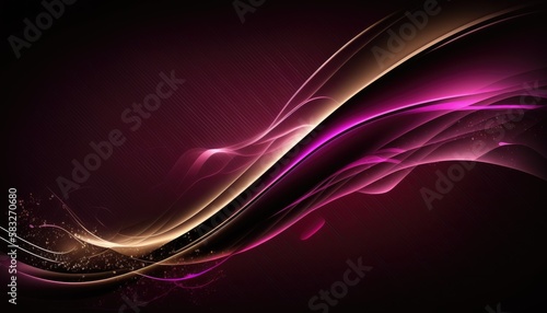 magenta abstract background with waves