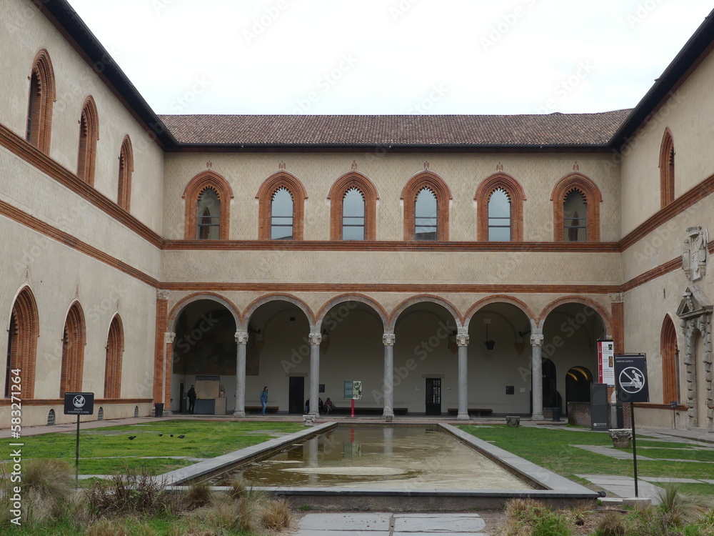 Castello Sforzesco Milan Italy