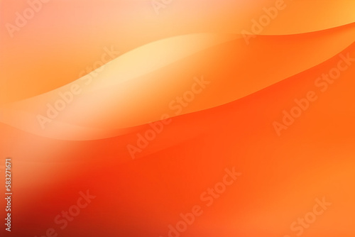 abstract orange background, Generative AI