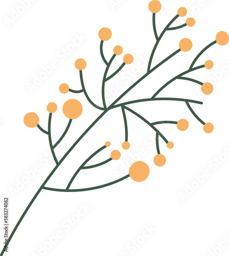 Flower inflorescence Decor for bouquet