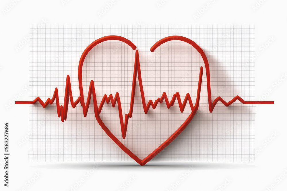 Heartbeat / heart beat pulse flat icon Heartbeat / heart beat pulse flat icon