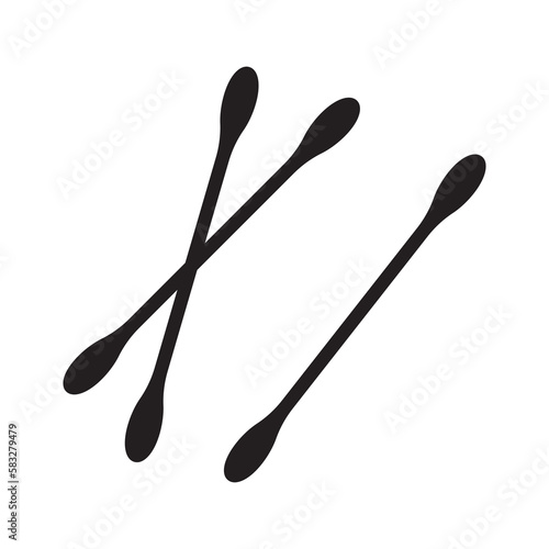 Cotton swabs icon