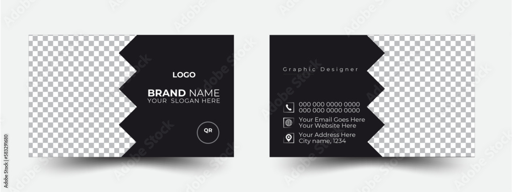 Fototapeta premium Creative Modern Business Card 