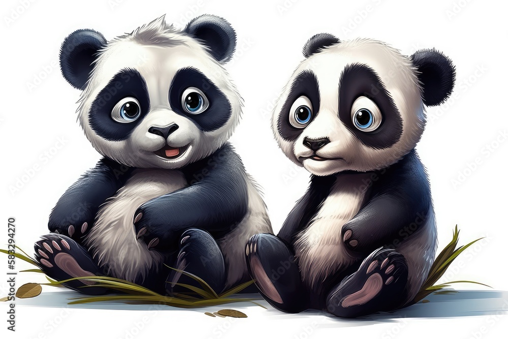 Fototapeta premium panda