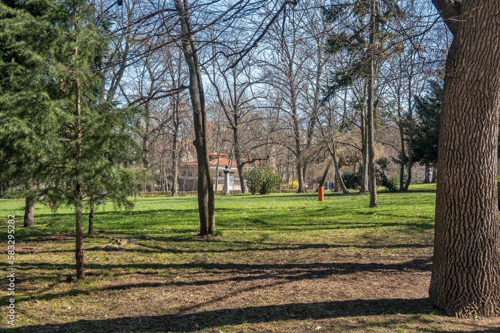 Spring view of Borisova gradina in city of Sofia, Bulgaria Spring view of Borisova gradina in city of Sofia, Bulgaria