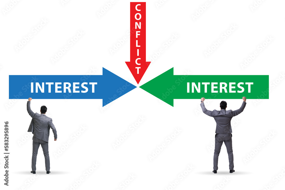 Conflict of interest concept in ethical business Conflict of interest concept in ethical business