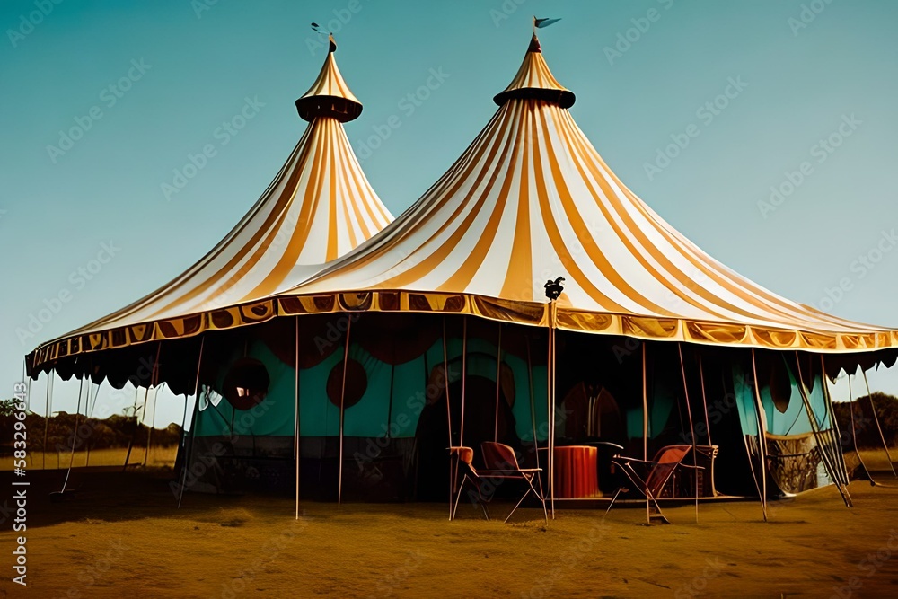 Circus Tent, Adventure Generative AI Circus Tent, Adventure Generative AI