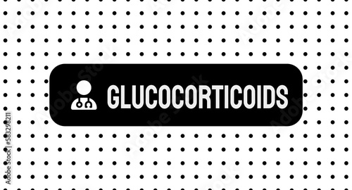 Glucocorticoids - steroids with anti-inflammatory effects.