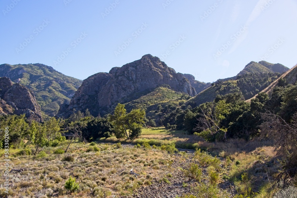 On a warm Sunday, we went to Malibu Creek State Park, nestled in the Santa Monica Mountains just over a ridge from the Pacific Ocean near Calabasas