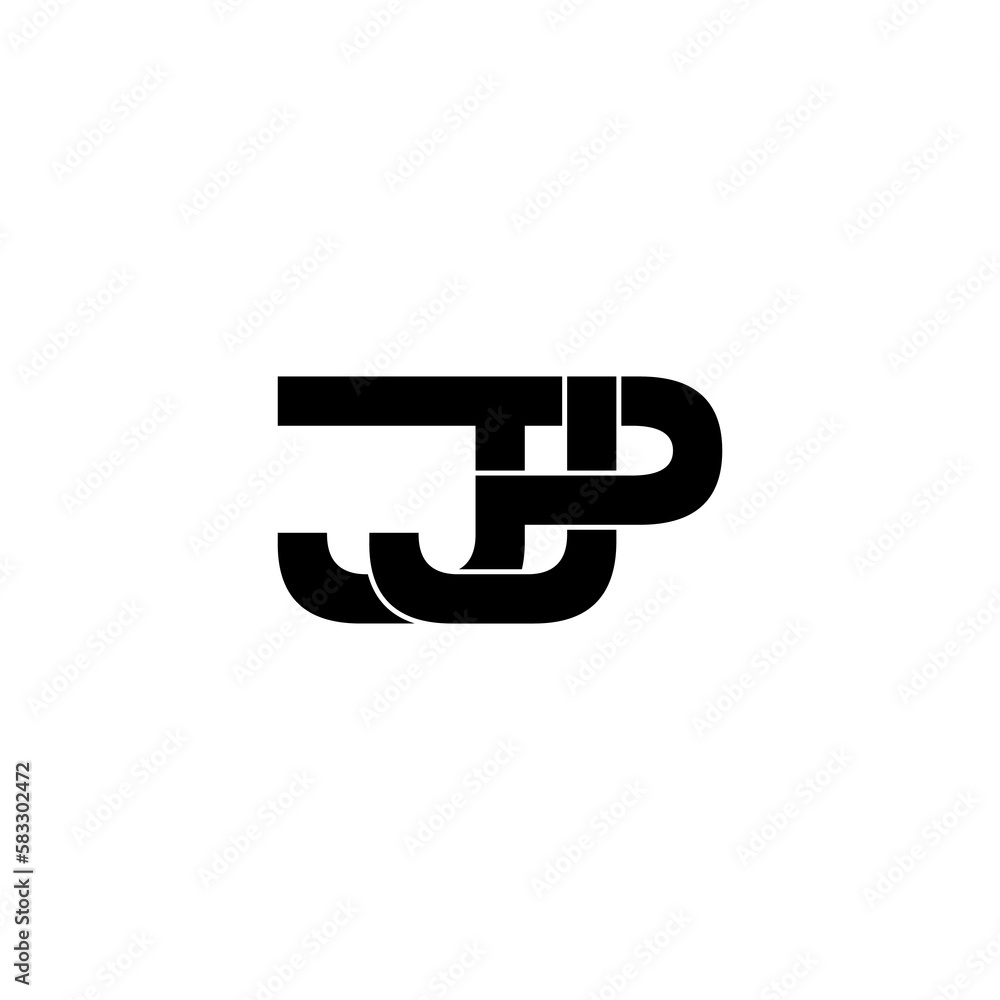 jpj initial letter monogram logo design jpj initial letter monogram logo design