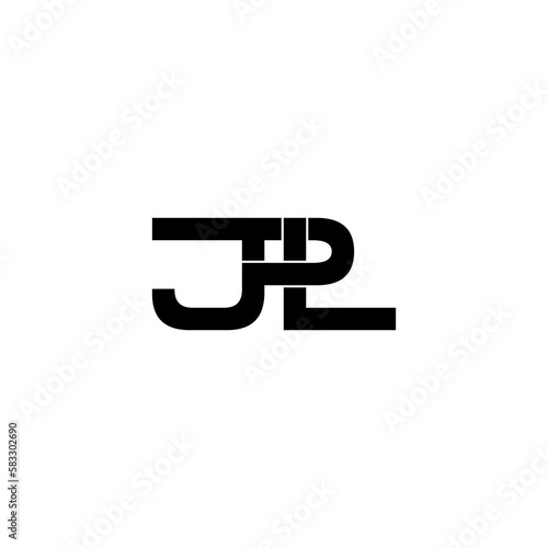 jpl typography letter monogram logo design photo