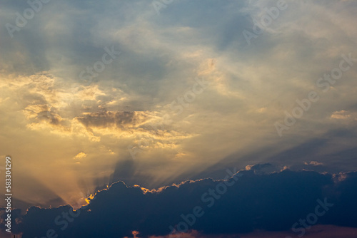 time lapse of clouds in the sky