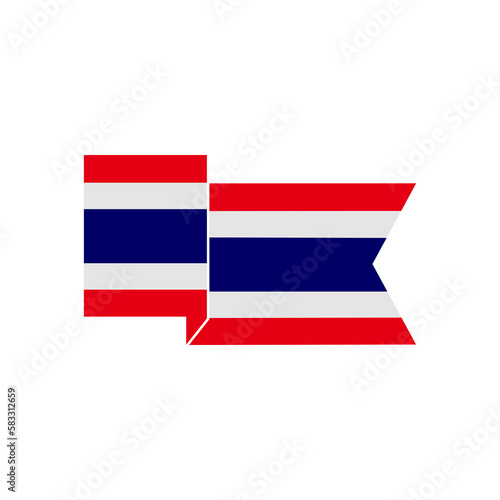 Free Download Thailand flags icon set, Thailand independence day icon set vector sign symbol - GFXLoad
