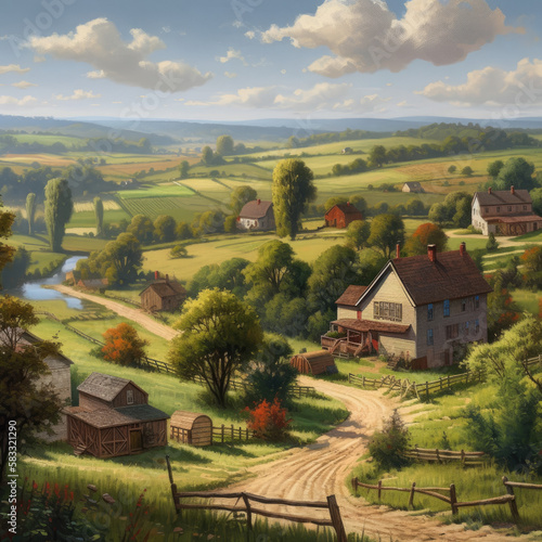 Wallpaper Mural Stunning Vistas Unfold: Seascapes, Verdant Fields, Majestic Volcanoes, Mysterious Deep Sea Wonders, Blossoming Flower Meadows, and Idyllic Farms Torontodigital.ca