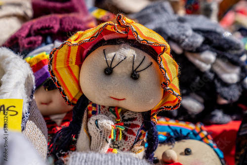 doll in the market
