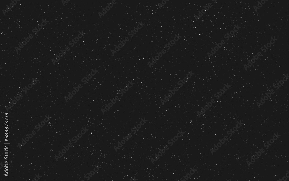Obraz premium Night starry sky with stars and planets suitable as background. Vector Illustration.