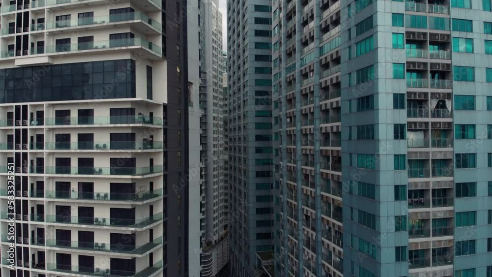 Panorama cityscape view in the middle of Kuala Lumpur city center Panorama cityscape view in the middle of Kuala Lumpur city center