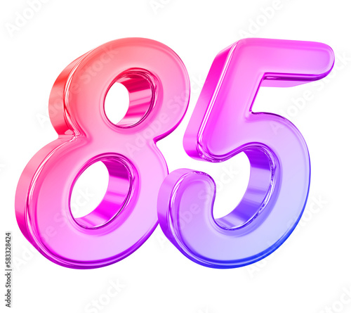 85 Gradient Number