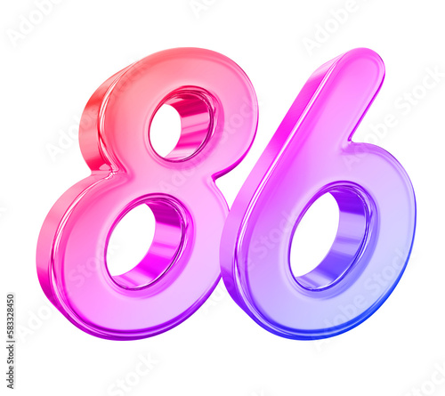 86 Gradient Number