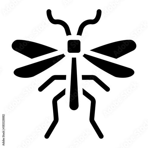 mosquito glyph icon