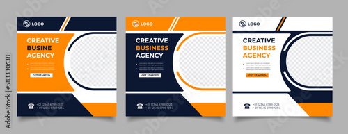 Digital marketing expert instagram post and social media banner template
