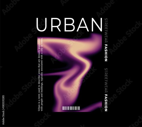 Streetwear, Urban Style, Hip Hop, Text Slogan. Vector Pattern Design. for Screen Printing T-shirts, Jackets, Or Posters.