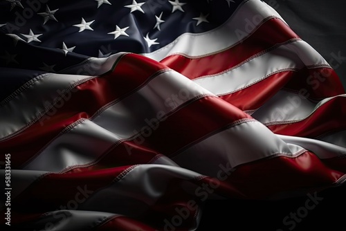 The American flag background flag fabric is a stunning display of patriotism and pride for the United States of America.