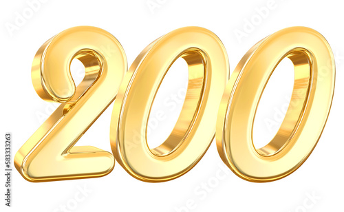 200 Golden Number 
