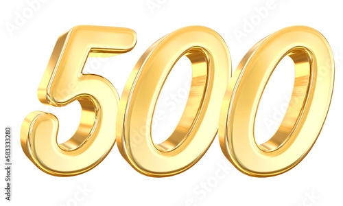 500 Golden Number 