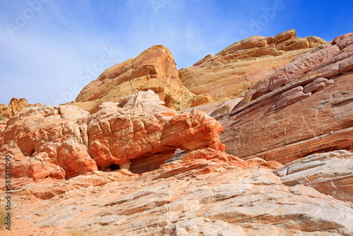 Colorful rocks - Valley of Fire - Nevada