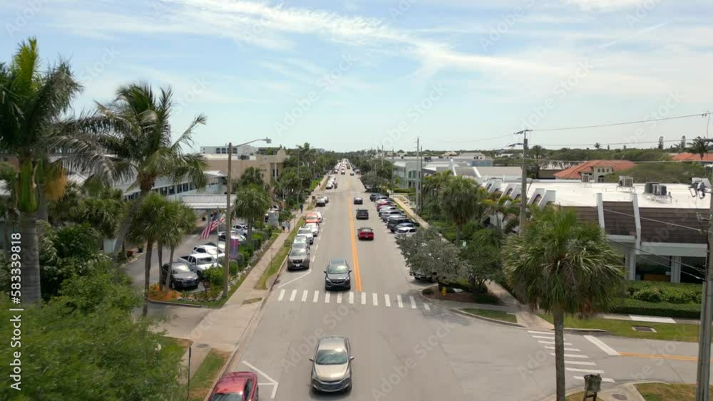 Aerial video Ocean Drive North Hutchinson Island Vero Beach FL Aerial video Ocean Drive North Hutchinson Island Vero Beach FL