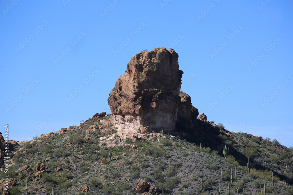 Fototapeta premium rock in the mountains