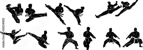 karate icon bundle