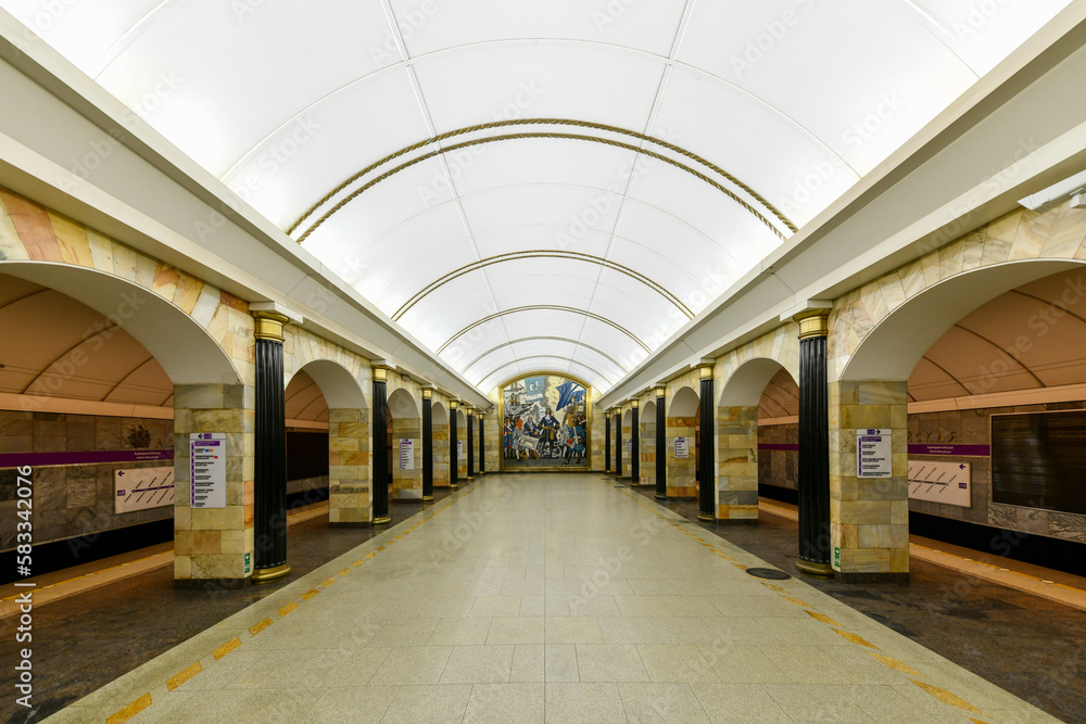 Admiralteyskaya Station - Saint Petersburg, Russia