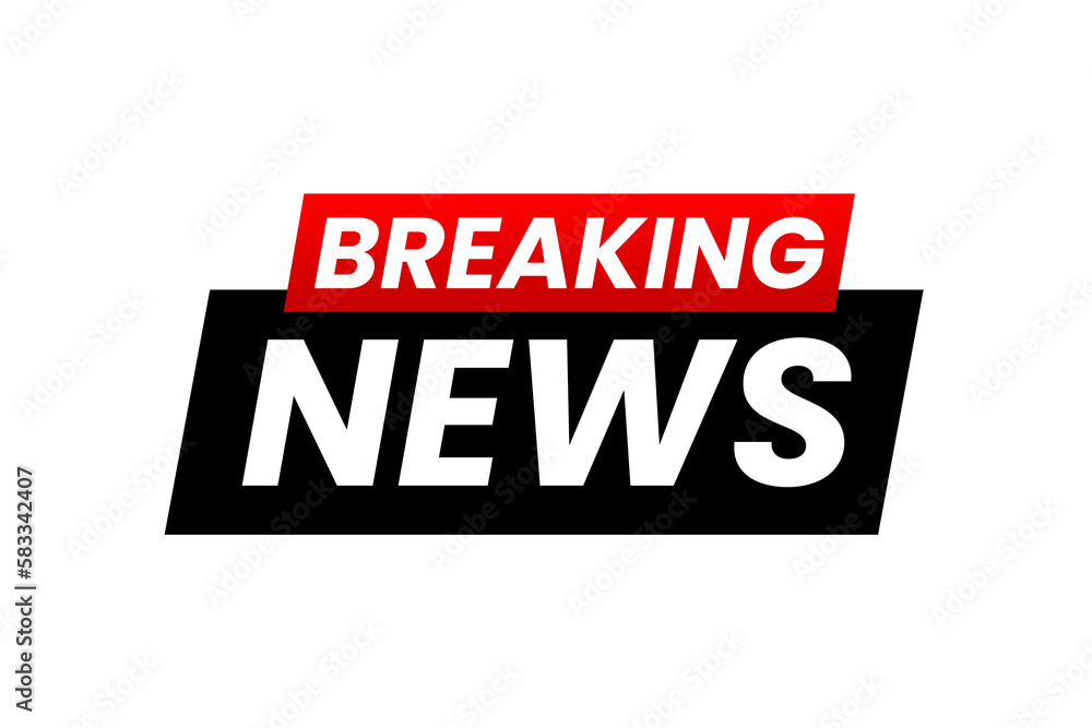 Breaking news design template red and black PNG transparent Breaking news design template red and black PNG transparent