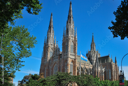 Cathedral of the city La Plata, Argentina