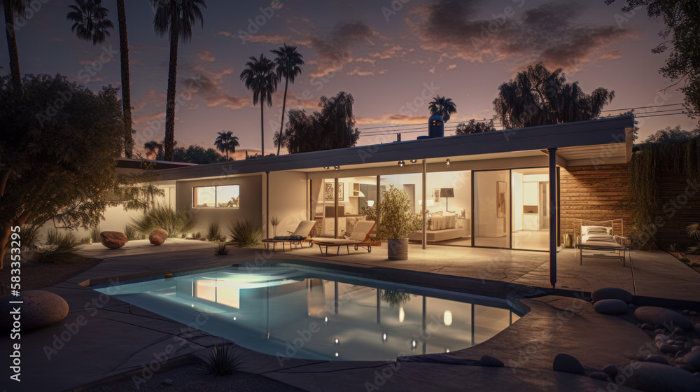 Palm Springs Mid-Century Modern Home