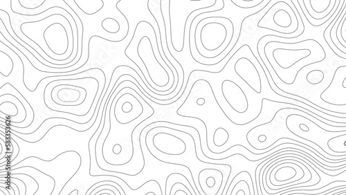 Topographic map patterns, topography line map. Vintage outdoors style