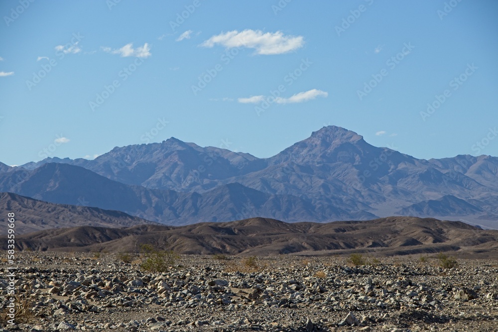 Mountains of the Panamint Range rise above Death Valley as we drove through Stovepipe Wells Mountains of the Panamint Range rise above Death Valley as we drove through Stovepipe Wells