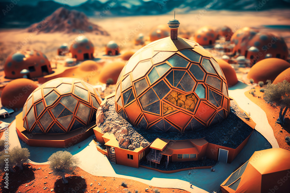 Geodesic dome communities fostering a sense of belonging and promoting ...