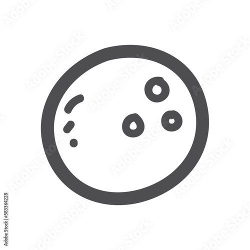 button isolated on white