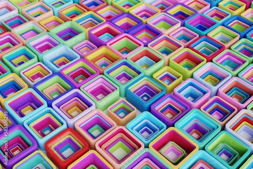 Wallpaper Mural 3d render Abstract Wallpaper Design. Torontodigital.ca