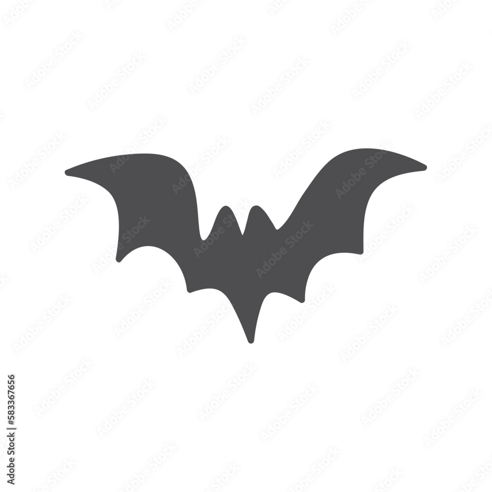 illustration of a halloween bat illustration of a halloween bat