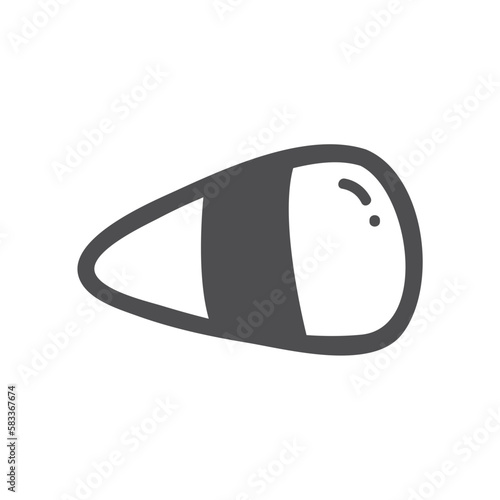 key isolated on white background