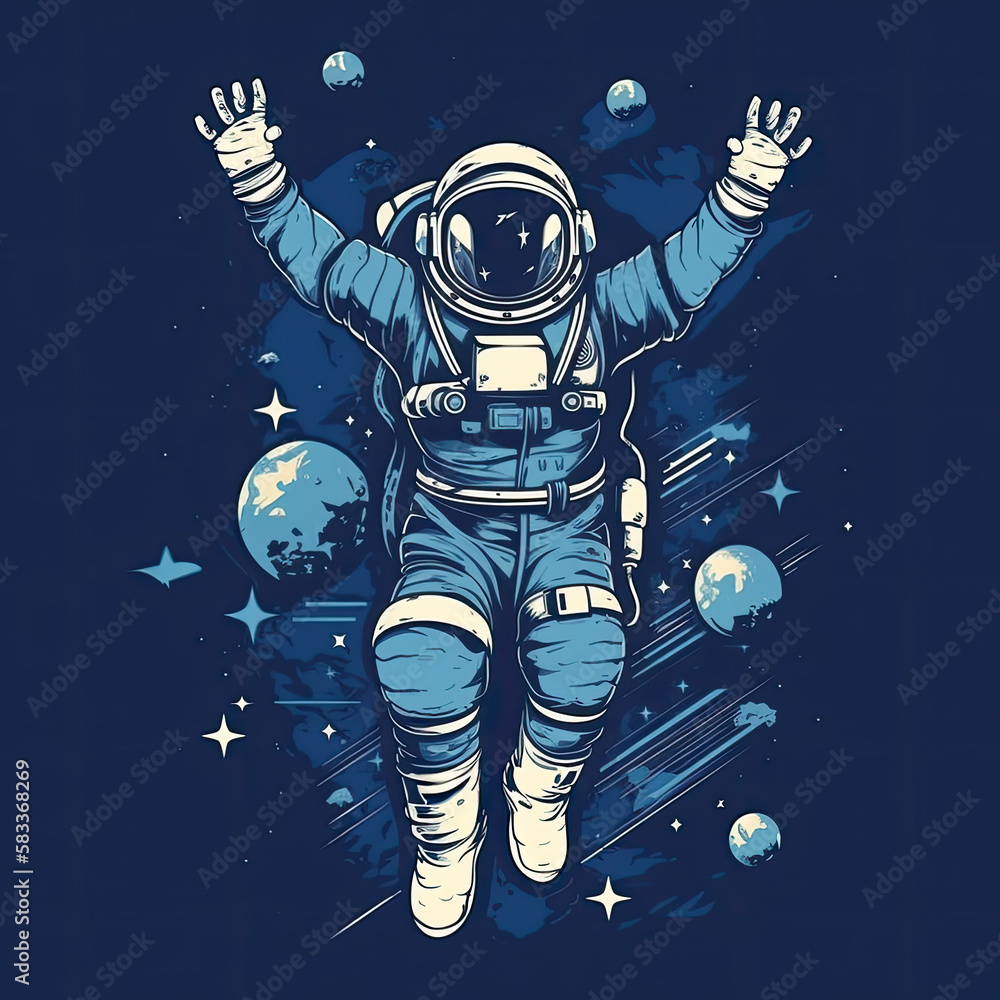 宇宙と青 宇宙と青