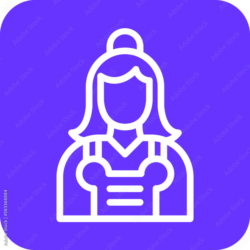 Vector Design Bride Icon Style Vector Design Bride Icon Style