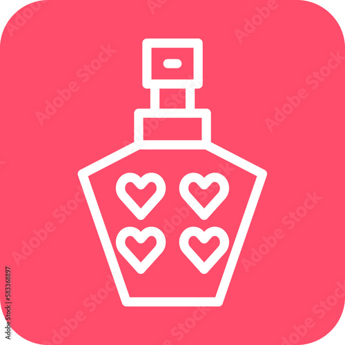 Vector Design Perfume Icon Style